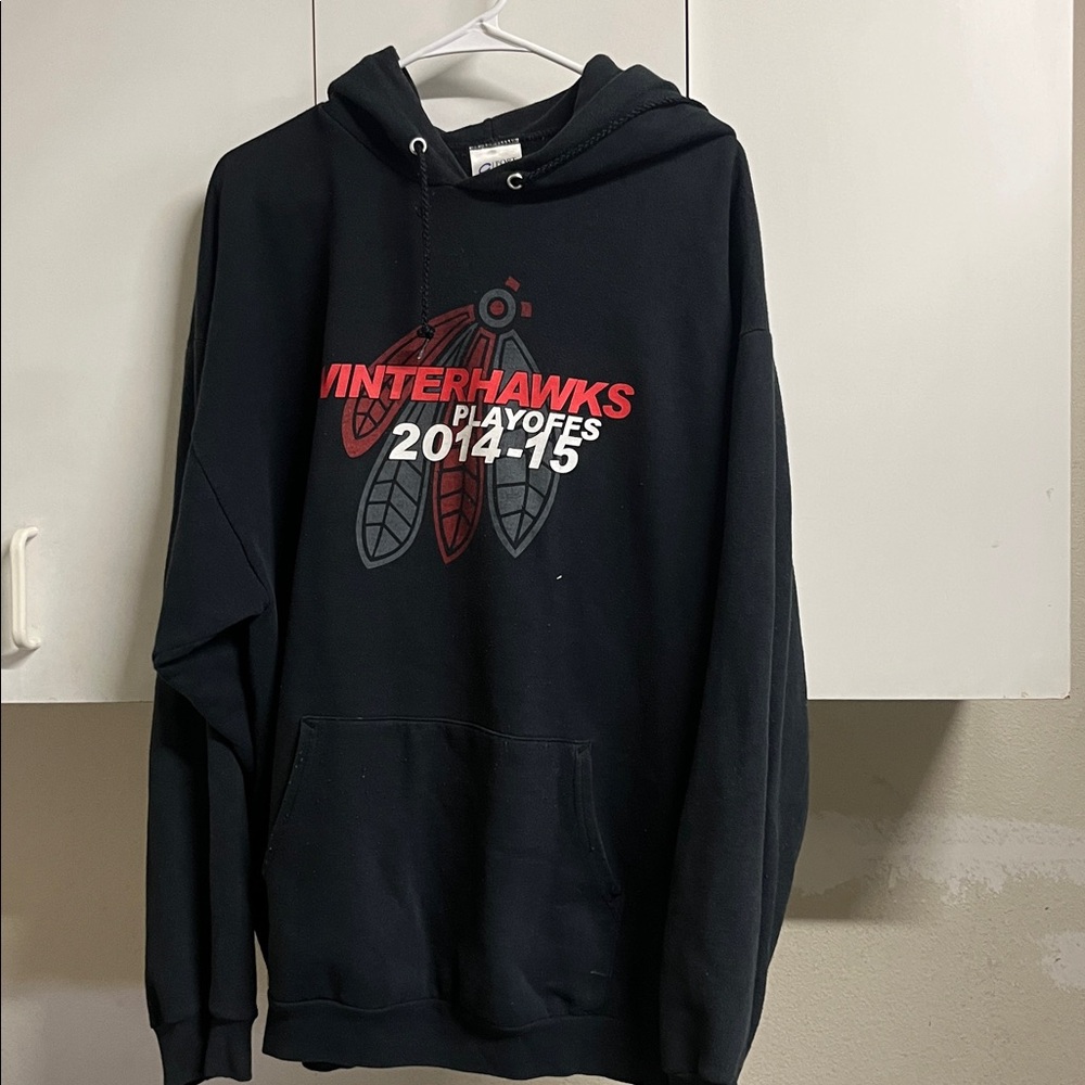 Port and Company Classic Black Hoodie